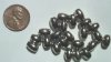 25 8x5mm Oval Nickel 